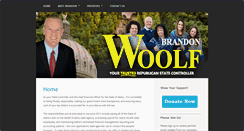 Desktop Screenshot of brandonwoolf.com